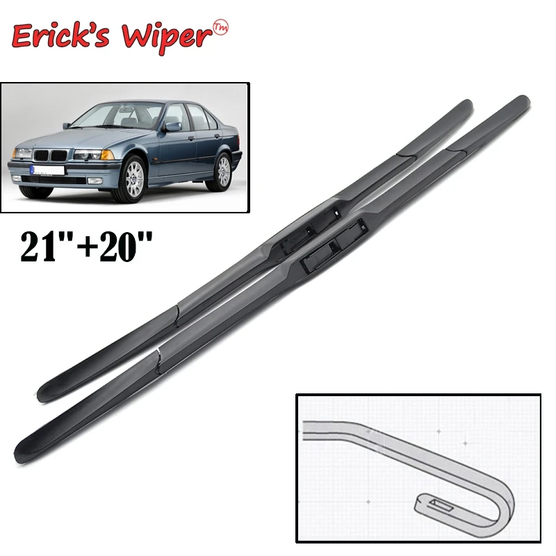 Erick's Wiper Front Wiper Blades For BMW 3 SERIES E36 318 320 323 325