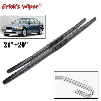 

Erick's Wiper Front Wiper Blades For BMW 3 Series E36 318 320 323 325 1991 - 1999 Windshield Windscreen Front Window 21"+20"