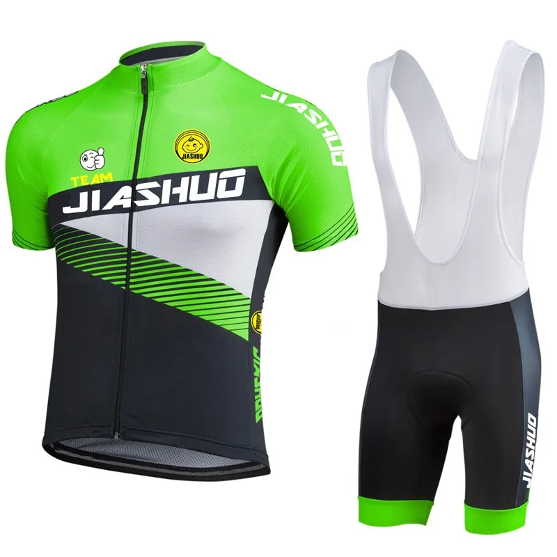 2016 NEW man cycling jersey team green cycling clothing Cycling Sets