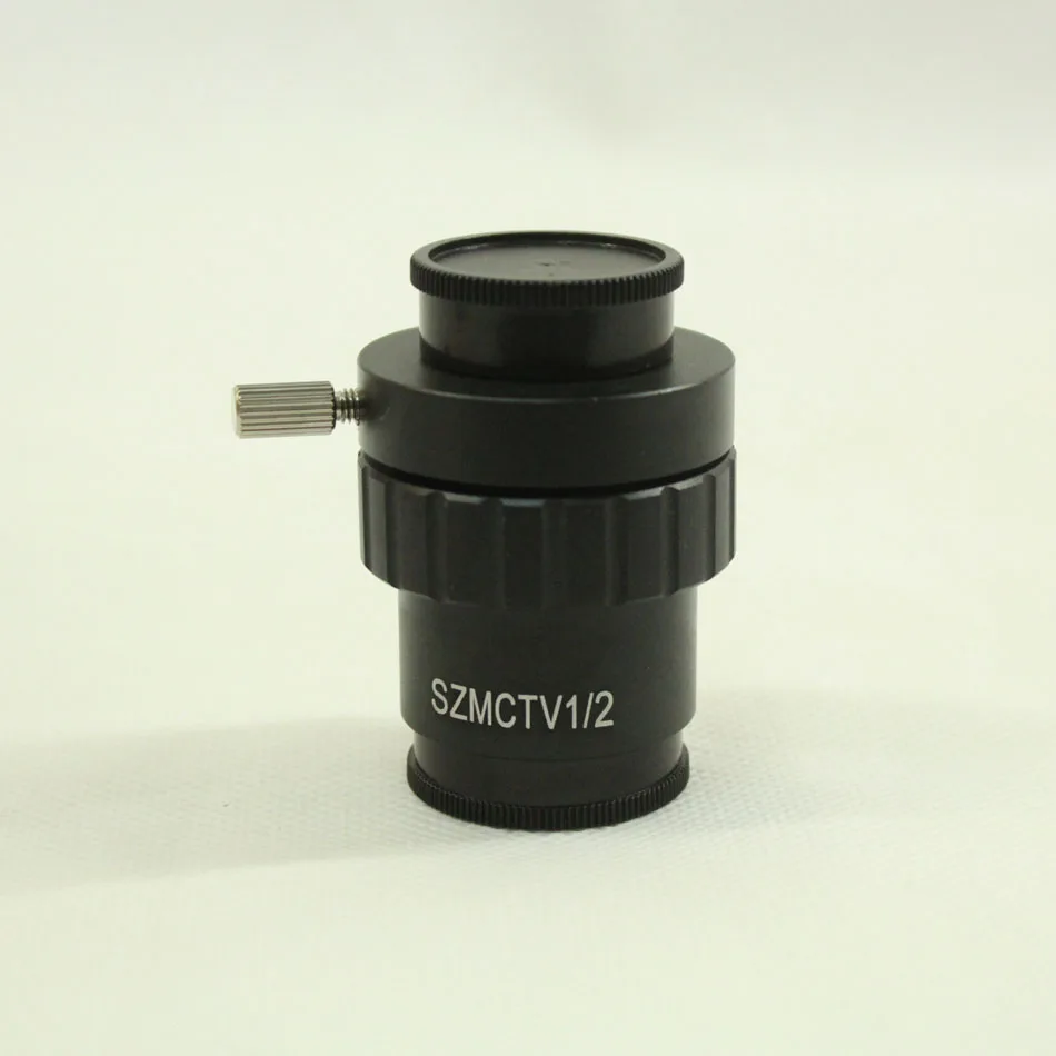0.5X C-mount адаптер для объектива 1/2 1/3 1X CTV адаптер для SZM Тринокулярный Стерео микроскоп аксессуары для камеры