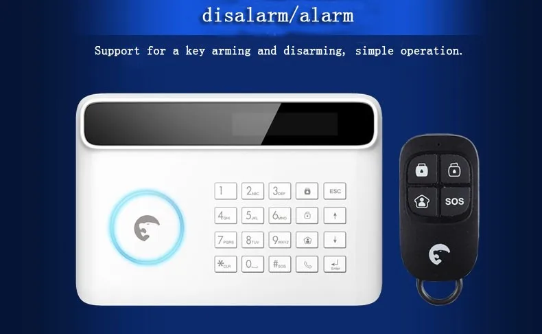 Sensor de Alarme e Acessórios para Porta e Janela Sensor de Movimento Internas e Externas Pir para Áreas 10 Kits de sistema de alarme