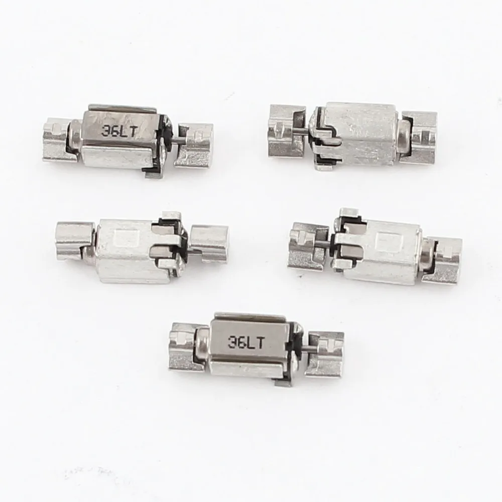 

UXCELL 5pcs DC 1.5V-3V 1500RPM SMD SMT Mini Dual Vibration Motor for Phone