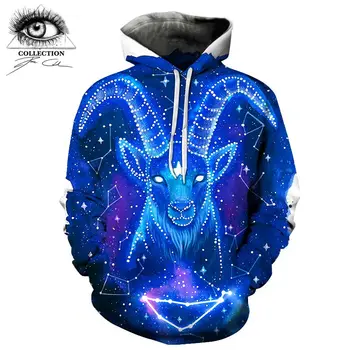 

Star Goat By Pixie Cold Art Mens Pullover Sweatshirt Male Sweatshirts Casual Brand Long Sleeve Hoody Tops Drop Ship ZOOTOP BEAR