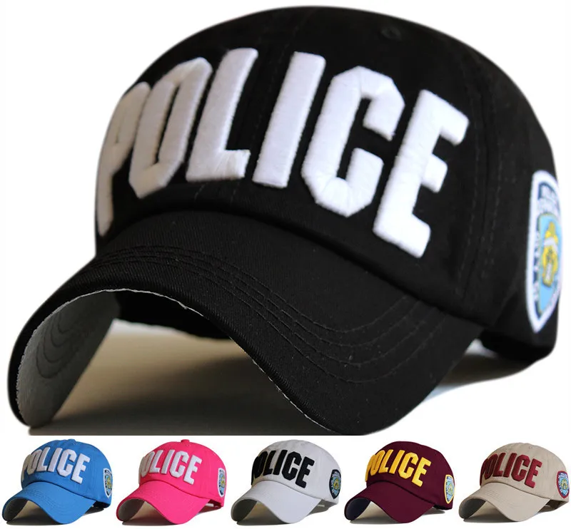 2018 съемки новый полиции Хабар snapback шляпа отрегулировать Баскетбол бейсболки в стиле хип-хоп шапка женщин шляпы для мужчин и детей