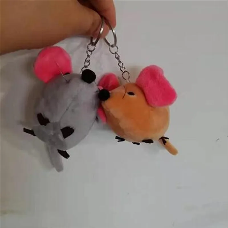 1PCS Cute Plush Big Ear Mouse Toy Small Pendant Mini Doll Mice Toy Kids Playmate Valentine Gifts Unisex Wholesale 10C