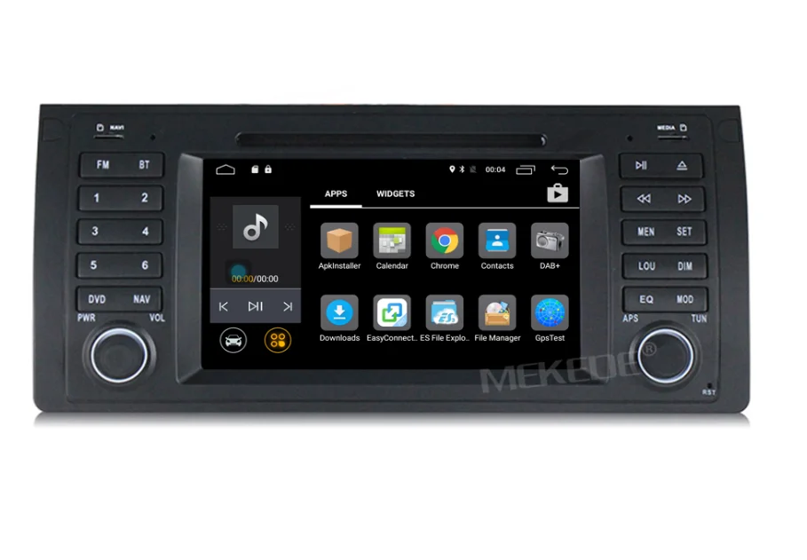 Sale by DHL 10pcs Android 7.1 Quad Core GPS Navigation 7" Car DVD Player for BMW E39 5 Series Wifi 4G Bluetooth DVR RDS USB 1