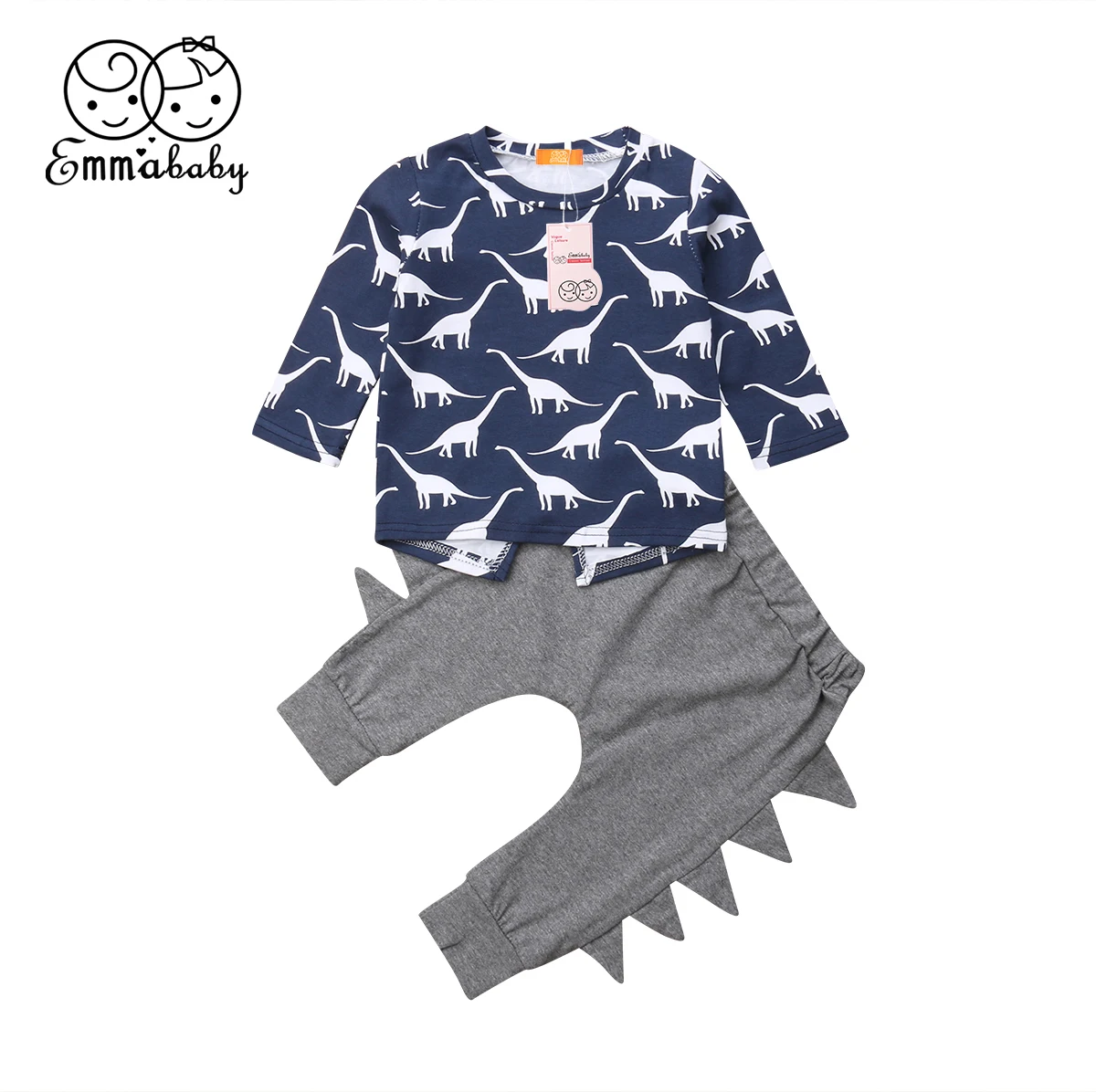Cute Newborn Toddler Baby Boys Tops Sweatshirt Long Pants Outfits Set Clothes |
