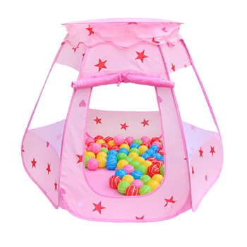 

Foldable Children's Game House Kids Tent For Children Game Play Portable Folding Castle Tent With Tote Bag For Kids Furniture