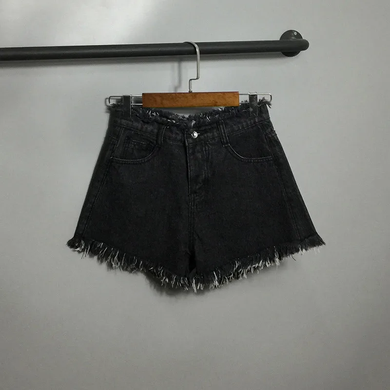 Джинсы женские винтажные свободные с высокой талией большие размеры 5XL|sexy short