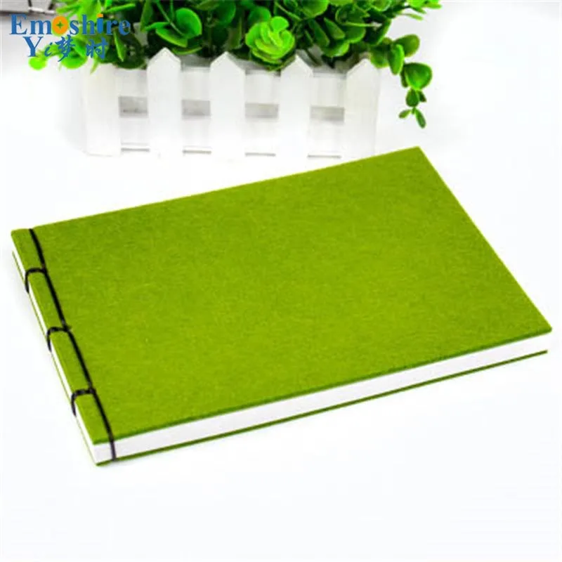 Emoshire Creative retro high - end thickening notebook stationery blankets blank diary notebook business simple gifts (7)