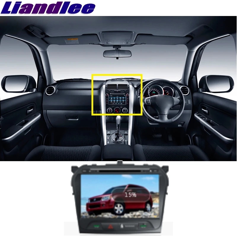 Flash Deal For Suzuki Grand Vitara 2015 LiisLee Car Multimedia TV DVD GPS Audio Hi-Fi Radio Original Style Navigation Advanced NAV NAVI MAP 1