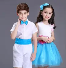 2017 summer Cute Girls Dress For Children s day Girl Dance Clothing Kids Ballet Costumes For