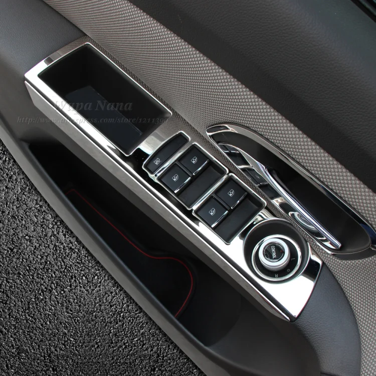 Car door armrest deocation cover trim Stainless Steel Material For