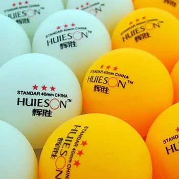 

30 Pcs High Quality 3-Star White & Yellow Ping Pong Ball Amateur Advanced Training Ball With Low Price