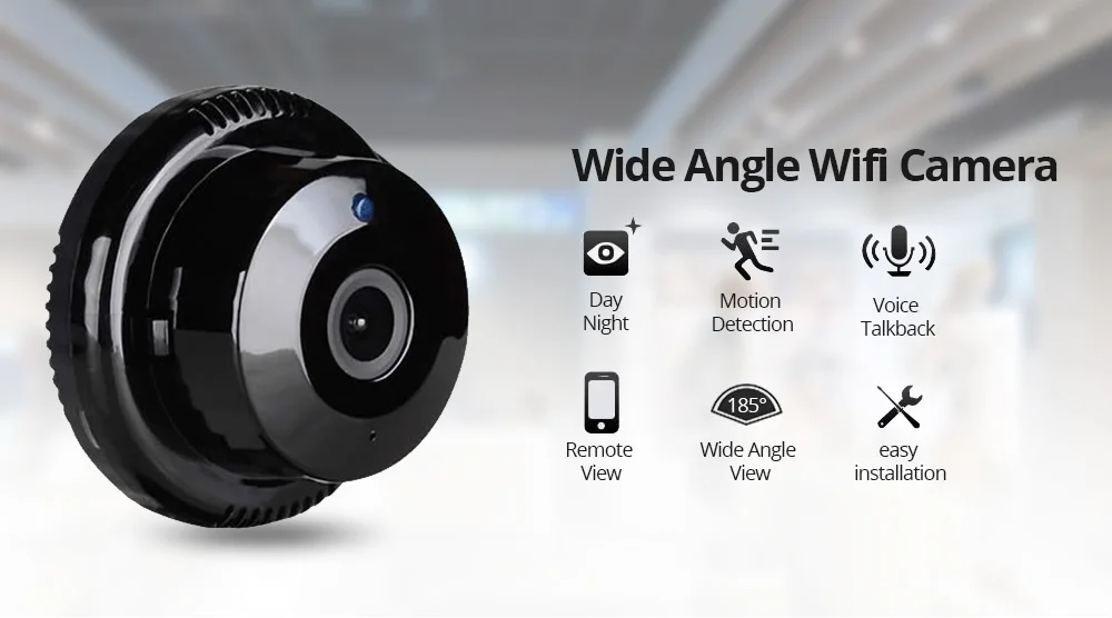 mini ip camera wide angle fisheye panoramic (1)