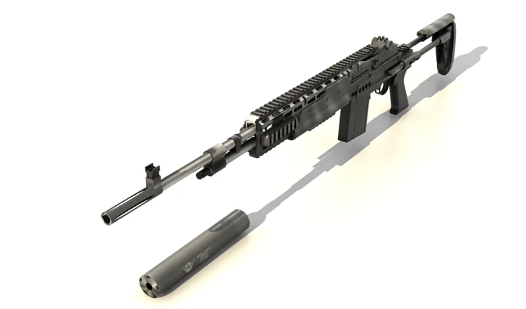 Cs огнестрельного оружия M39 Эми Combat Rifle 3D Бумага модель без огня игрушки