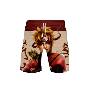 

Men's 3D Naruto templar 3DBoard Shorts Trunks 2019 Summer New Quick Dry Beach Shorts Men Hip Hop Naruto Short Beach Wear