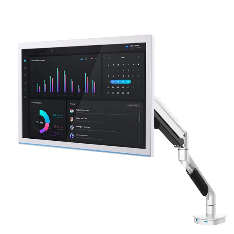  Xiaomi Mijia Loctek Multi-function Pneumatic Spring Display Bracket 360° Unobstructed Rotation Stan