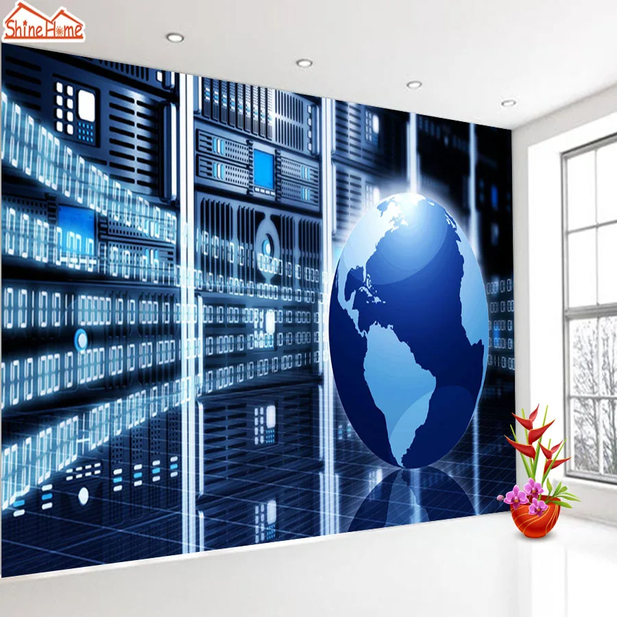 Shinehome Haute Technologie Science Terre Chambre Fond D Ecran