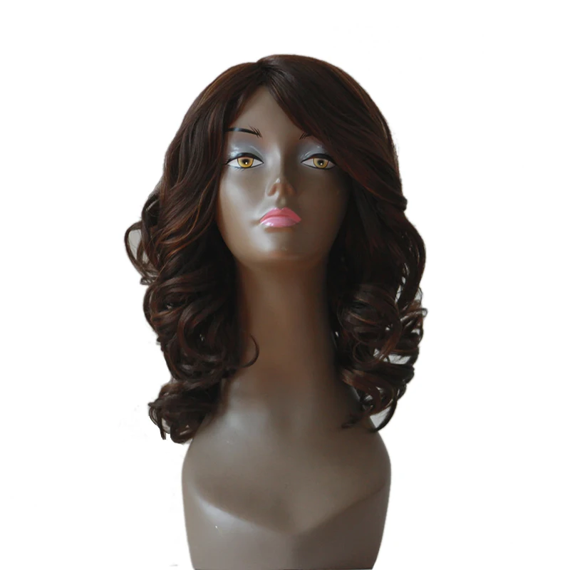 Парики из искусственных волос алинова, 12 дюймов, свободные, глубокие, для наращивания волос, полностью изготовленные, синтетические парики для женщин