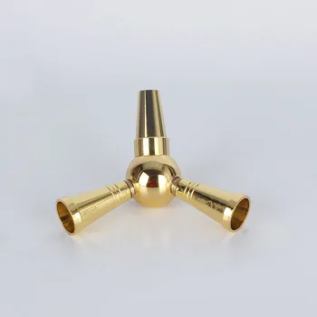 

1pc Large Shisha Hookah Hose Adapter 1 To 2 Splitter Hose Connector Bypass Valve Golden Shisha Hookah Accessories Smoke
