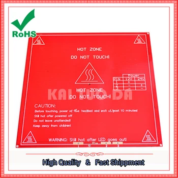 

3D printer PCB hot bed Mk2b 12/24 dual power supply 214x214mm Mk2a 214*214mm