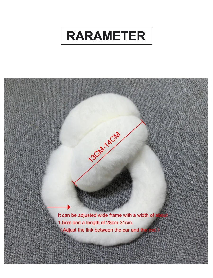 FXFURS Новинка 2019 года Высокое качество унисекс Настоящий мех кролика наушники для женщин женские натуральный мех теплые зимние детские