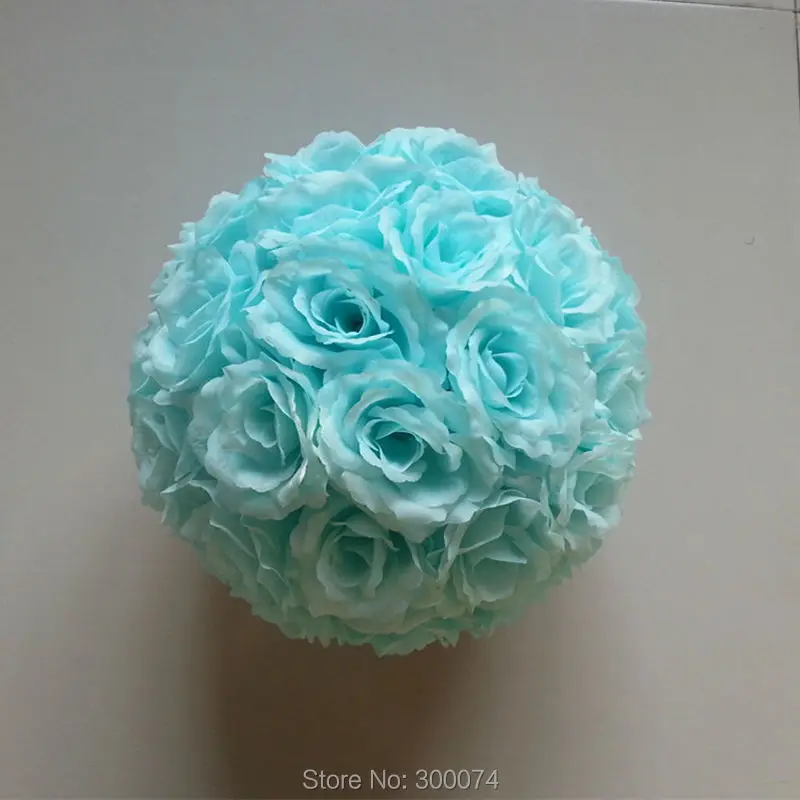 B016 tiffany blue flower ball centerpieces