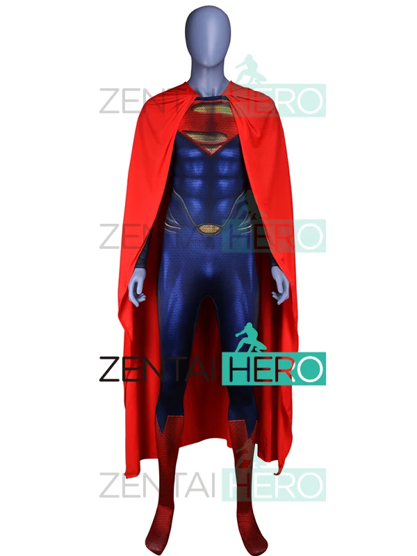 Man of Steel Superman Cosplay Costume (5)