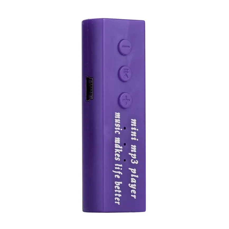 Новый Mini USB клип цифровой Mp3 Музыкальный плеер 2 ГБ 4 8 16 Micro SD/TF l0731 #3|MP3-плееры| |
