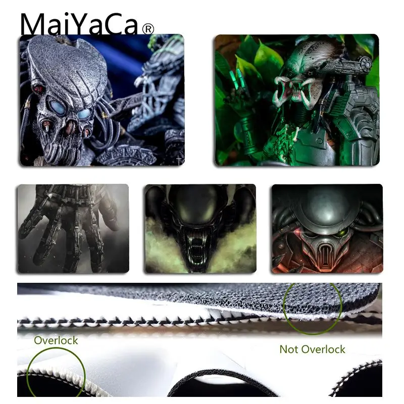 

MaiYaCa High Quality Predator Movie Office Mice Gamer Soft Mouse Pad Size for 18x22cm 25x29cm Small Mousepad