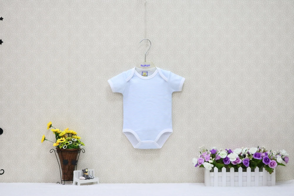Bodysuit Zinc Stripe 2Fer 100/% Organic Cotton Short Sleeve and Long Sleeve One-Piece Bodysuits 12 Months