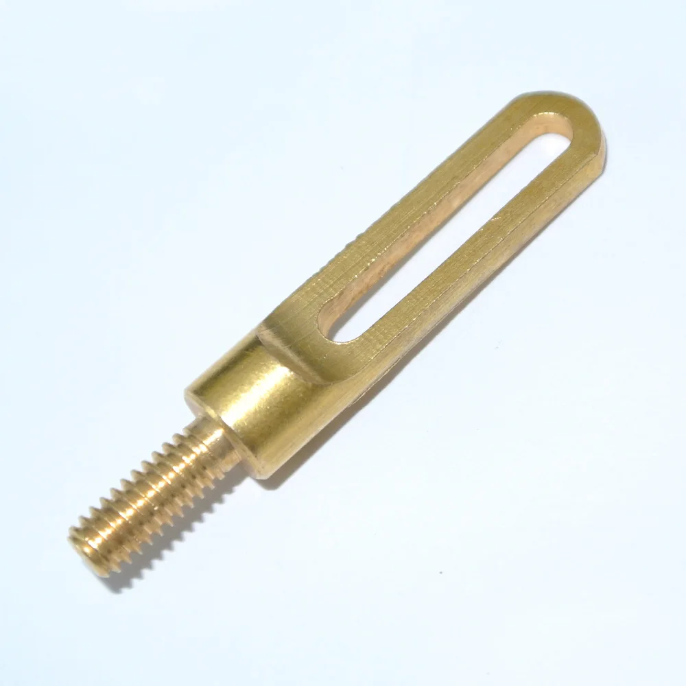 brass gun clean patch puller, patch holder , patch loop holder fit 12GA