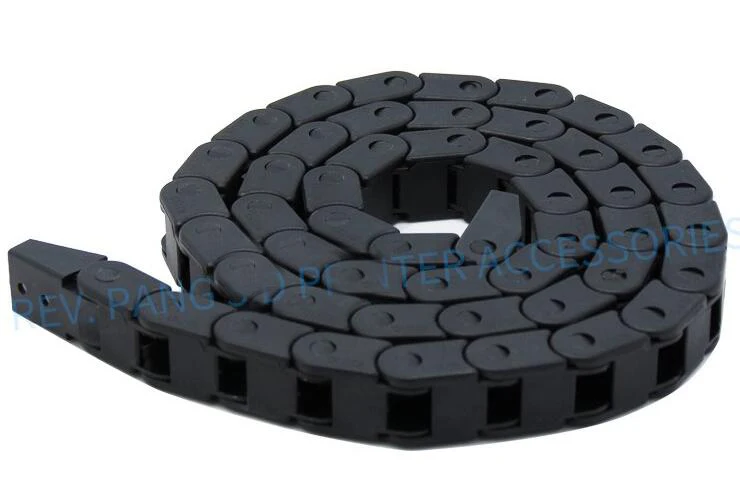 

Transmission Chains 10 x 10mm 1M Non Snap-Open Plastic Towline Cable Drag Chain for CO2 Laser Engraving Cutting Machine