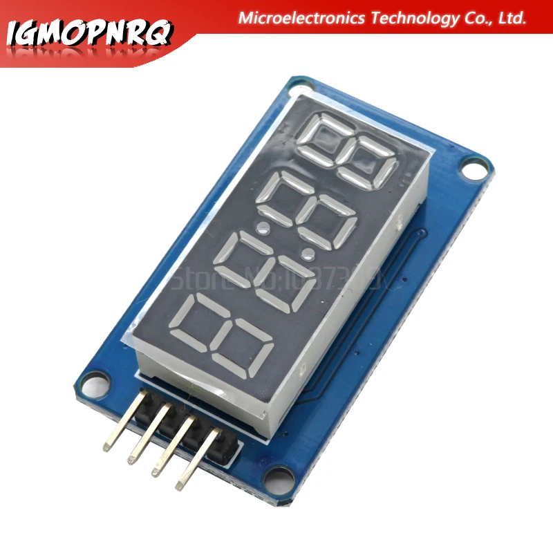 1Pcs 4 Bit Tubo Digitale Ha Condotto Il Modulo Del Display Con Display Dell'Orologio Tm1637 Per Arduino Raspberry Pi