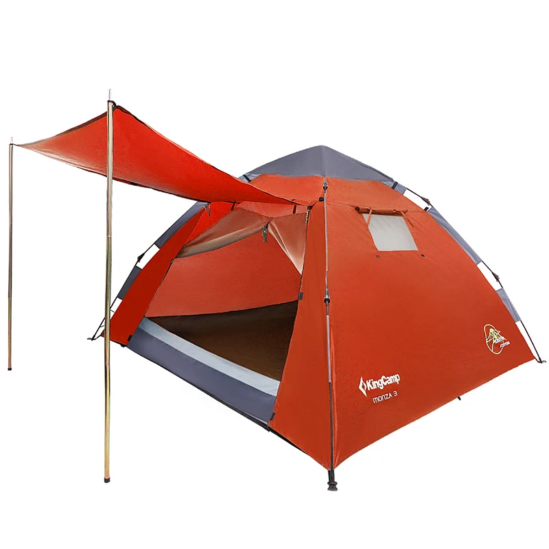 

KingCamp tente de camping 3-Persons 3-Seasons Waterproof Multipurpose Pop Up Tent Beach Sun Shelter for Outdoor Camping