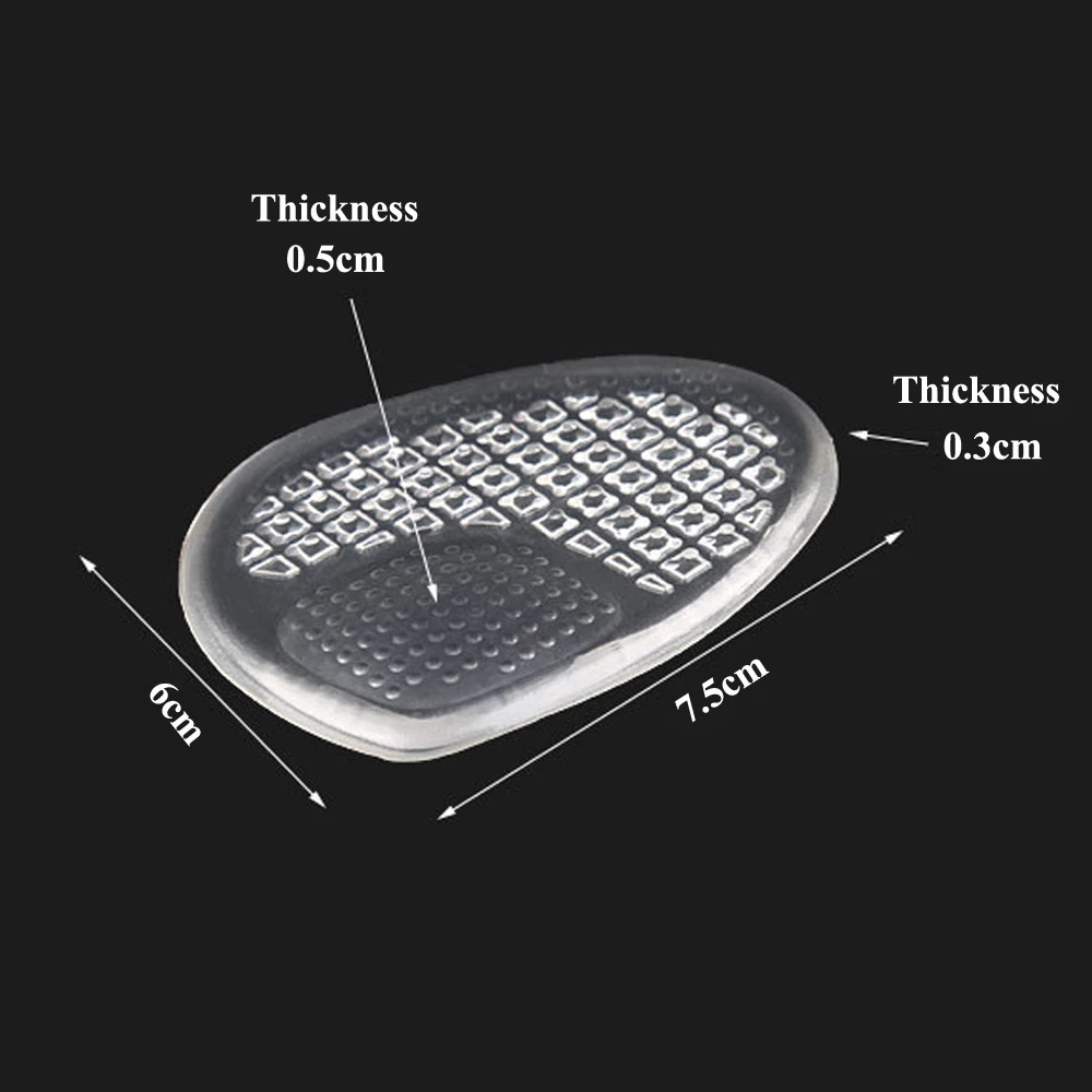 Sunvo эластичные силиконовые гелевые накладки для передней части стопы мягкие обезболивающие стельки на высоком каблуке для ухода за ногами амортизирующие вставки