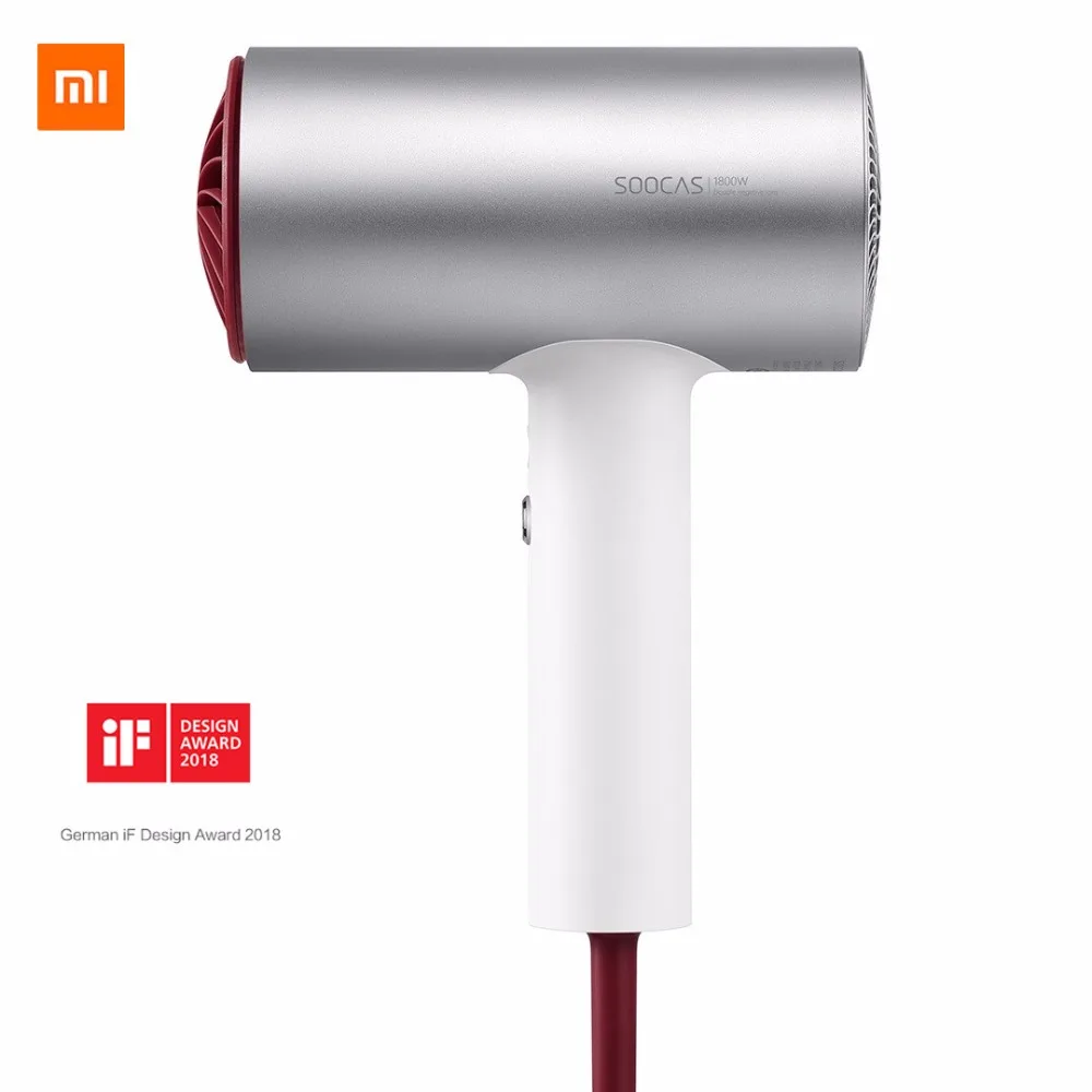  2018 new Original xiaomi mijia soocare soocas H3 hair Anion quick-drying tools 1800W For xiaomi sma