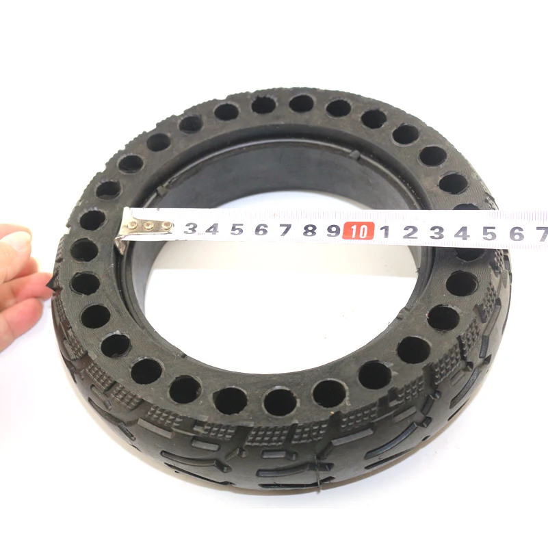 

Upgraded 190 mm Solid Tire Hollow Non-Pneumatic Tyre Shock Absorber Anti-slip Durable Rubber Tyre Wheels For Scooter