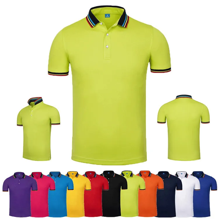 Мужская и женская рубашка поло для гольфа красная, черная, синяя одежда для гольфа футболка с коротким рукавом и отложным воротником Одежда для гольфа дышащая тенниска