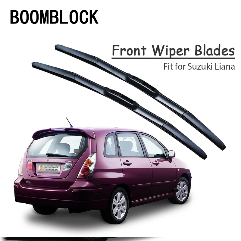 Автомобильные резиновые передние щетки стеклоочистителя для Suzuki Liana Wagon Hatchback Sedan