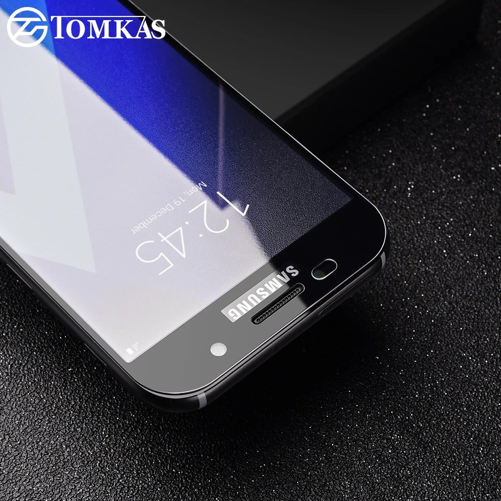 TOMKAS Защита экрана для Samsung Galaxy J3 J5 J7 A3 A5 2017 закаленное стекло 2016 A8 Plus A7 2018|screen protector