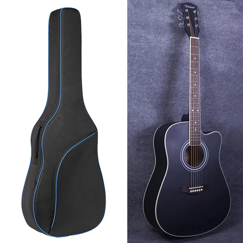 Guitarra acústica para principiantes, instrumento de práctica Musical, color  negro mate, bolsa de regalo, selecciones, 41 pulgadas, AGT12A|Guitarra| -  AliExpress