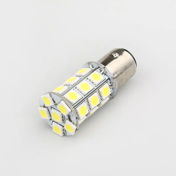 

1157 1156 LED BUBL P21W BAY15D 12VDC 27LED 5050SMD BULB vehicle tail lights brake lights reverse turn signals side marker lights