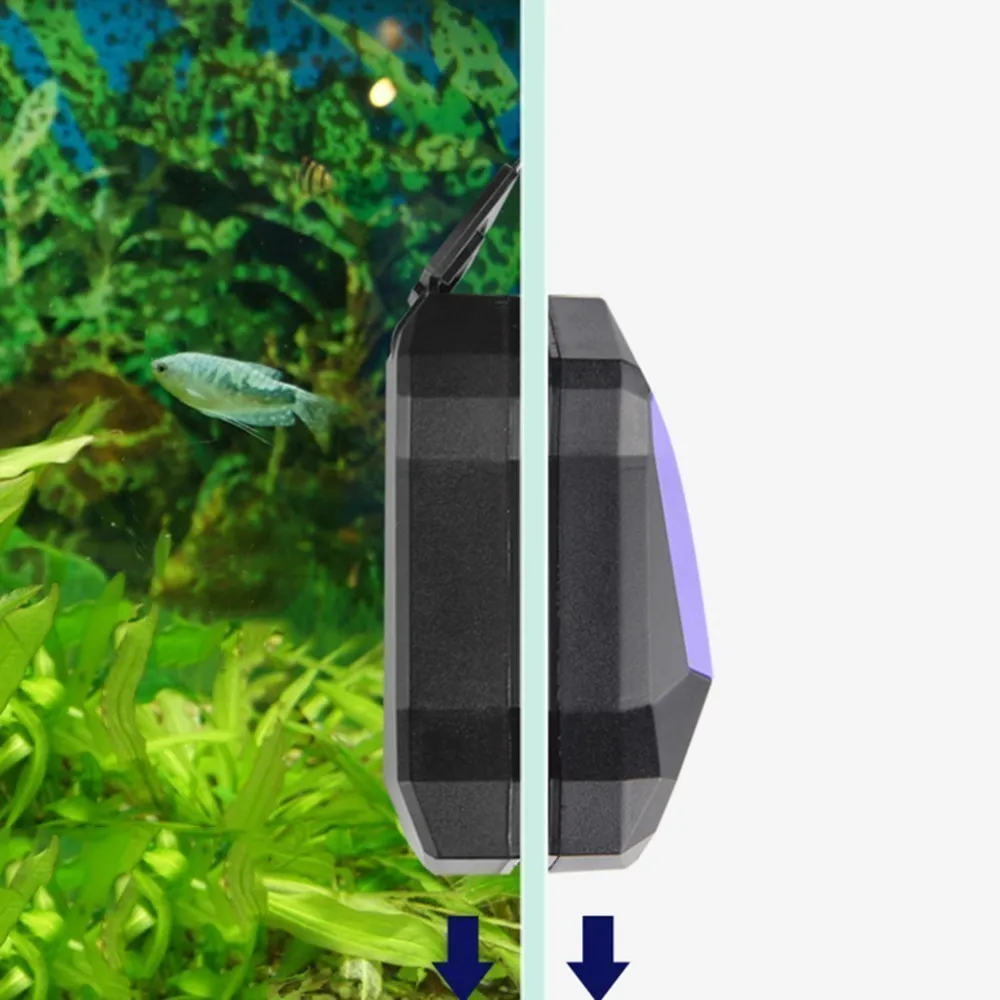 

Hot Magnetic Car shape durable Aquarium Fish Tank Brush Scraper Cleaner Floating Efficient Fish Tank Aquarium Cleaning Brush