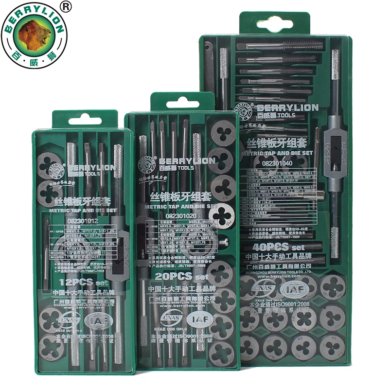 Набор ручных метчиков с резьбой 12/20/40 шт.|screw base plug adapter|screw mountscrew steel |