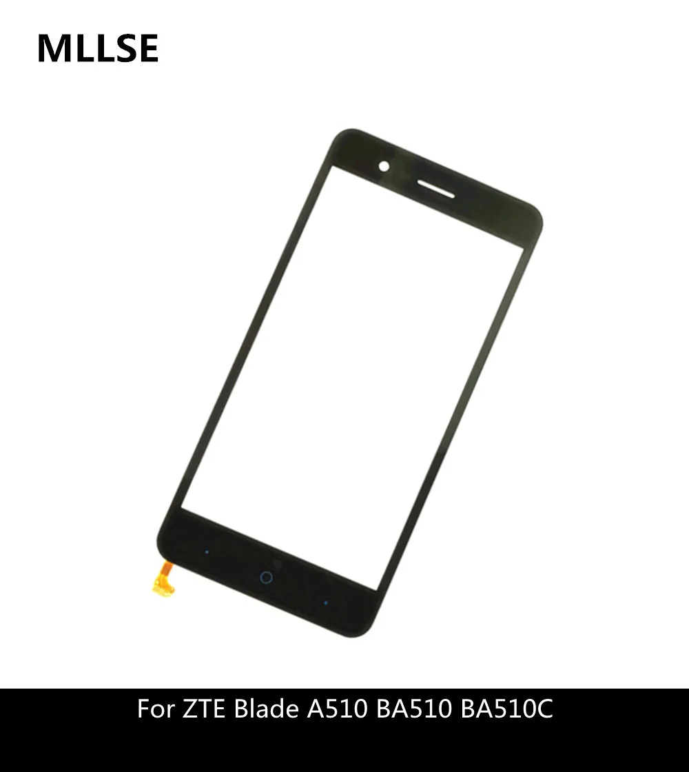 

5.0'' Touch Screen For ZTE Blade A510 BA510 BA510C Touch Panel Front Glass Lens Sensor Touchscreen Replacement + 3m sticker