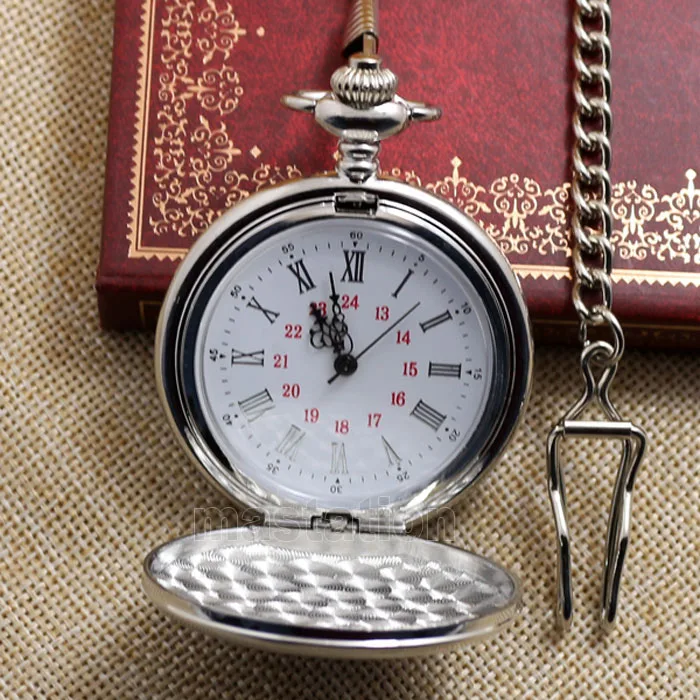 Антикварный бронзовый орел Дизайн Брелок кварцевые карманные часы с Цепочки и ожерелья цепь Лидер продаж кулон подарок для мужской женский