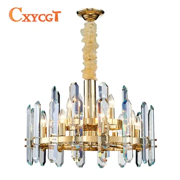 

Modern Chandelier Lighting For Living Room Top Luxury Home Hanging Light Fixtures Round LED Lighting