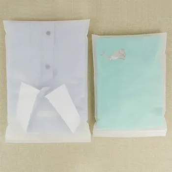 

DHL Matte Clear Clothing Storage Plastic Ziplock Bags Self Seal Reusable Books Clothes Packaging Poly Zip Lock Bag For Travel